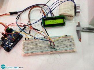 Arduino用超声波模块+LCD1602测距并显示