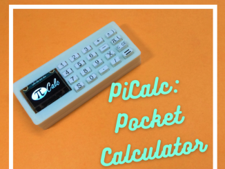 PiCalc:基于树莓派 Pico DIY OLED 屏计算器