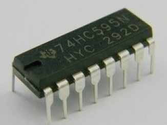 74HC595 芯片原理和 Arduino 使用实例