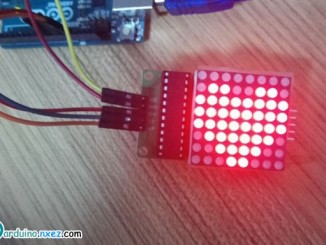用 Arduino + 点阵模块 DIY 一颗“跳动的心”