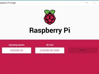 Raspberry Pi Imager 镜像烧录工具