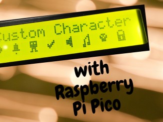 树莓派 Pico + LCD1602 显示个性化字符
