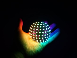 用 ESP32 制造炫彩 LED 球