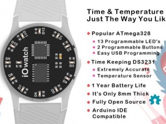 IO Watch：用 Arduino UNO 制造的可编程手表
